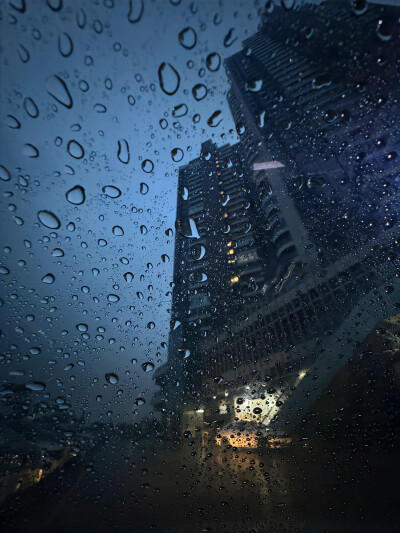 雨天背景图 蓝调背景图