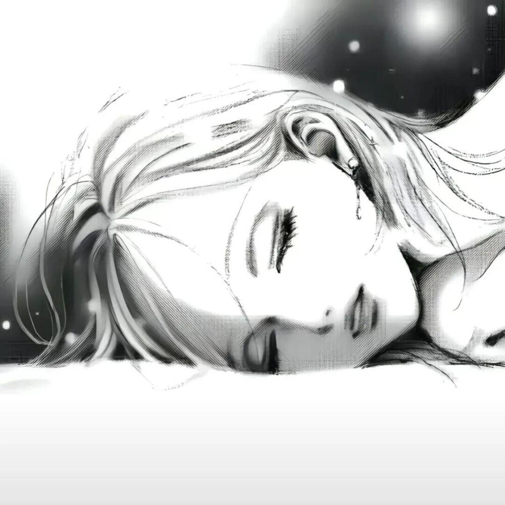 黑白漫画/女生头像