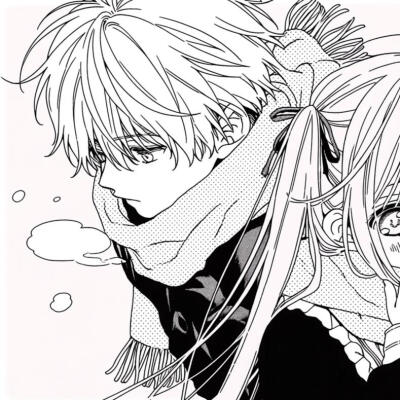 黑白漫画/情侣头像