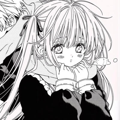 黑白漫画/情侣头像