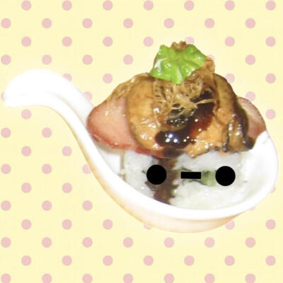 可爱颜文字食物头像