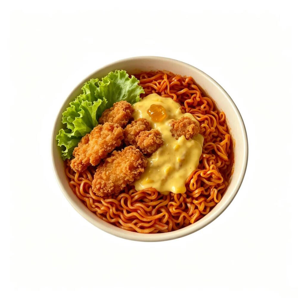 火鸡面食物白底头像