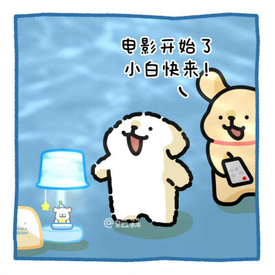 线条小狗