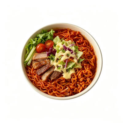 火鸡面食物白底头像
