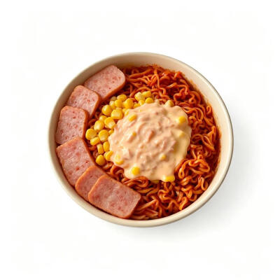 火鸡面食物白底头像