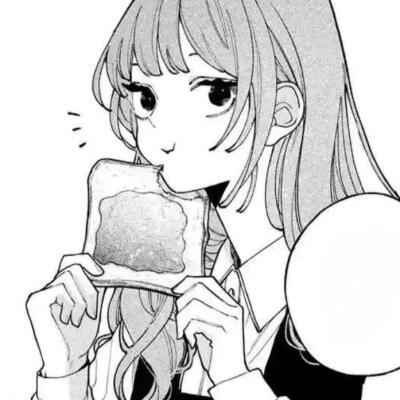 黑白漫画/女生头像