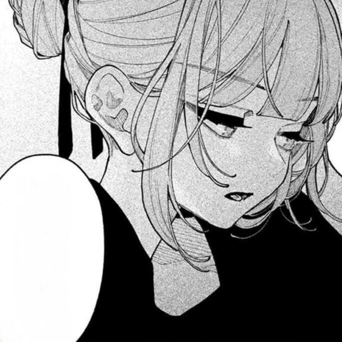黑白漫画/女生头像