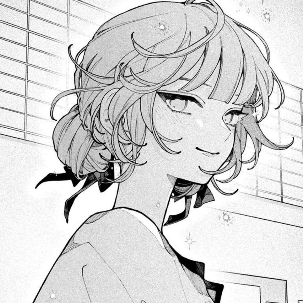 黑白漫画/女生头像