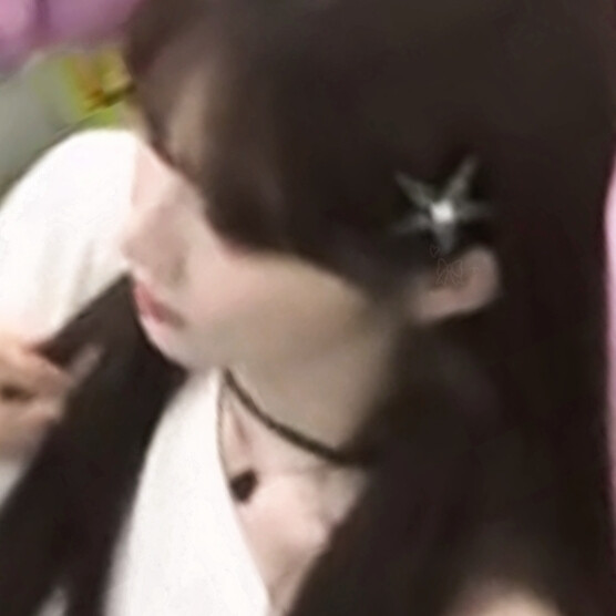 糊糊的但是我感觉好萌呀