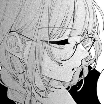 黑白漫画/女生头像