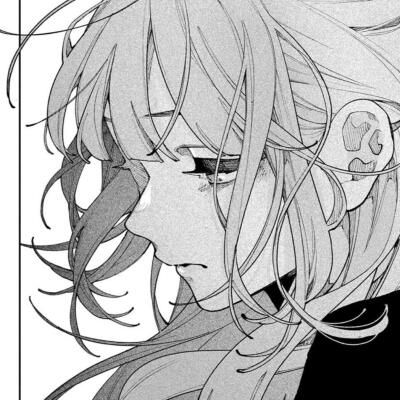 黑白漫画/女生头像