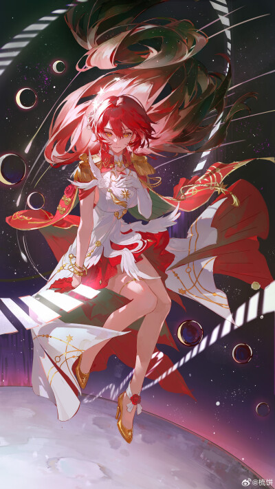 星穹铁道姬子启行 画师见水印