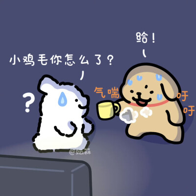 线条小狗