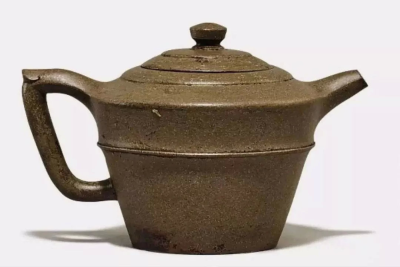明万历 宜兴段砂桶形茶壶