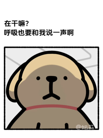 线条小狗