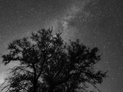 黑色系星空背景图