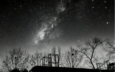黑色系星空背景图
