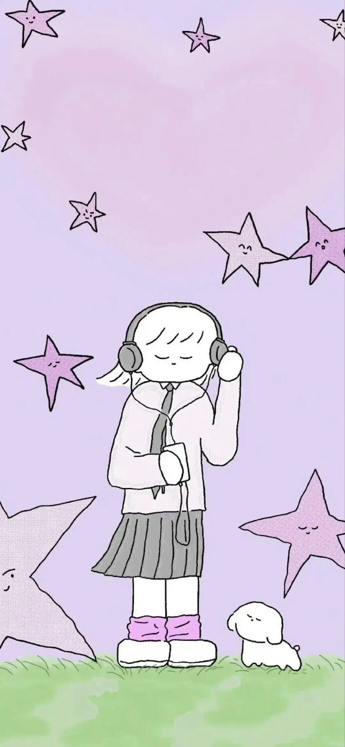 紫色系壁纸