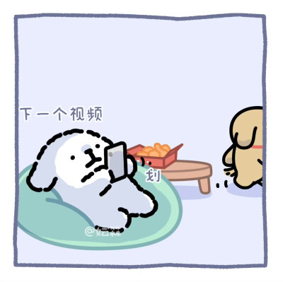 线条小狗