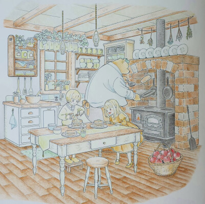 涂色
