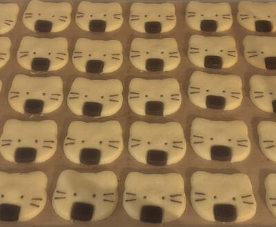 可爱小动物饼干