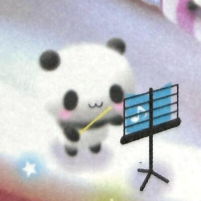 可爱小熊猫可爱头像