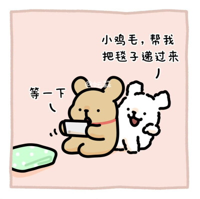 线条小狗