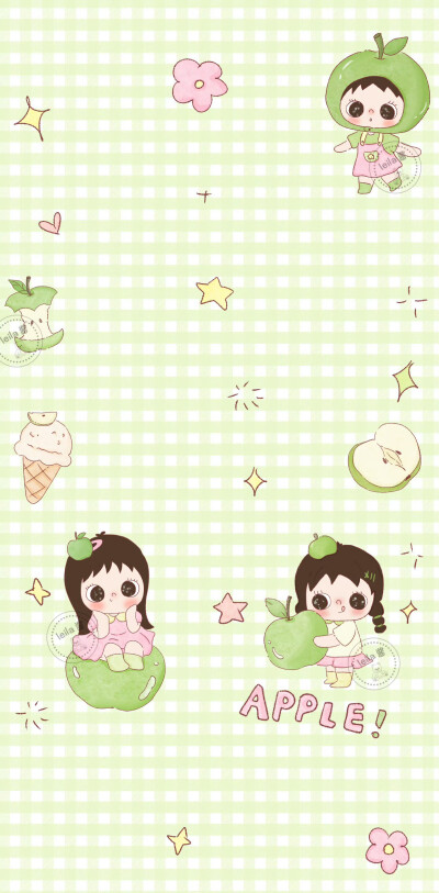 可爱女孩壁纸套图
