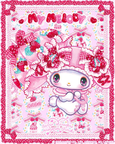 三丽鸥 Kitty my melody 双子星 横屏图 背景图 壁纸 头像收藏