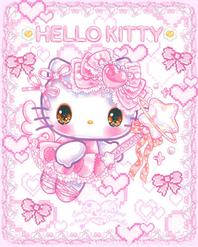 三丽鸥 Kitty my melody 双子星 横屏图 背景图 壁纸 头像收藏