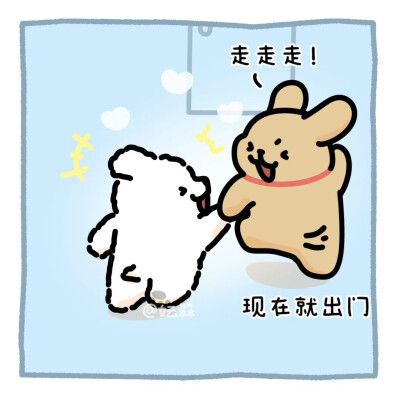 线条小狗