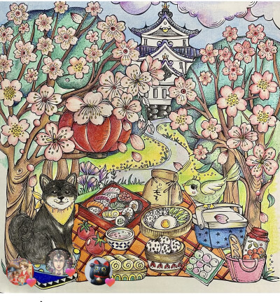 涂色