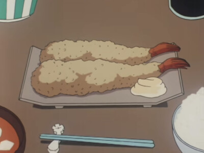 哆啦A梦·美食家眼镜｜炸虾/校园午餐