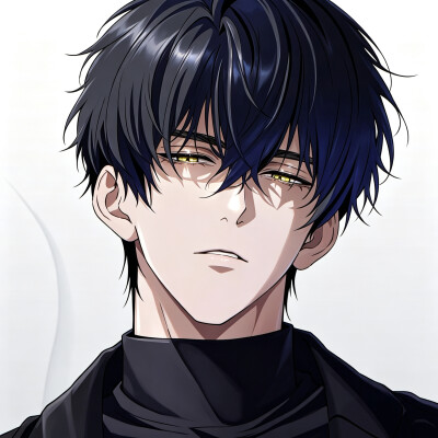 来源：Pin
编辑：混图
动漫男头Δ
