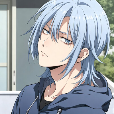 来源：Pin
编辑：混图
动漫男头Δ
