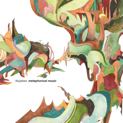 >>Nujabes 的专辑《Metaphorical Music》封面>>由艺术家Fumio Okamoto创作，抽象的色彩与线条，给听者留下想象空间