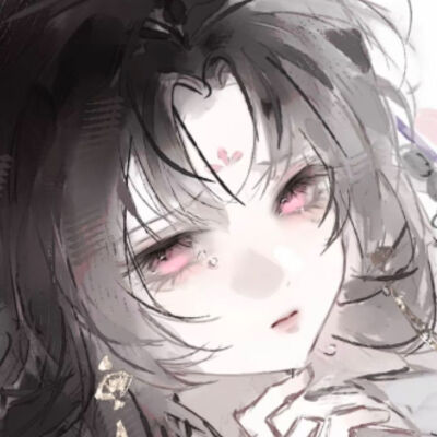 泪眼问花花不语