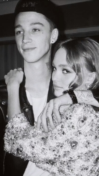Lily-Rose Depp & Ash Stymest