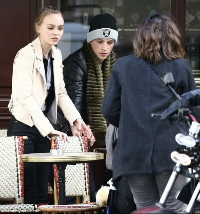 Lily-Rose Depp & Ash Stymest