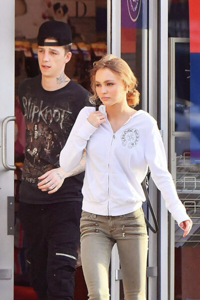 Lily-Rose Depp & Ash Stymest