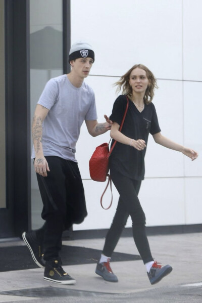 Lily-Rose Depp & Ash Stymest