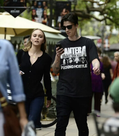 Lily-Rose Depp & Ash Stymest