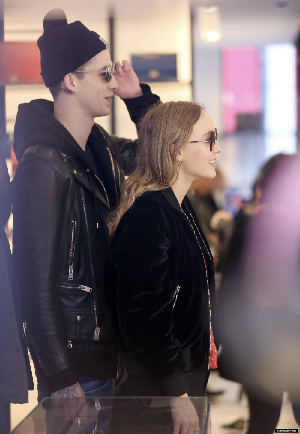 Lily-Rose Depp & Ash Stymest