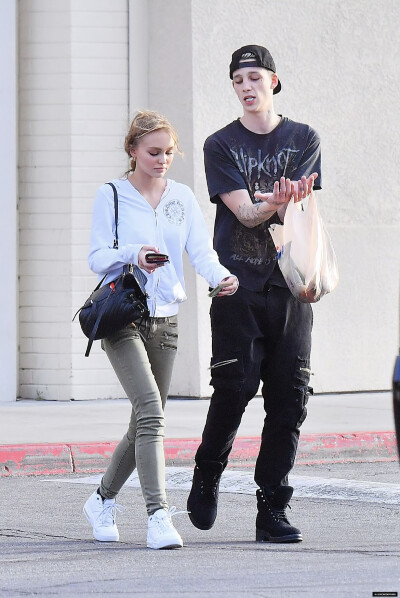 Lily-Rose Depp & Ash Stymest