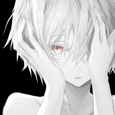 黑白漫画/女生头像