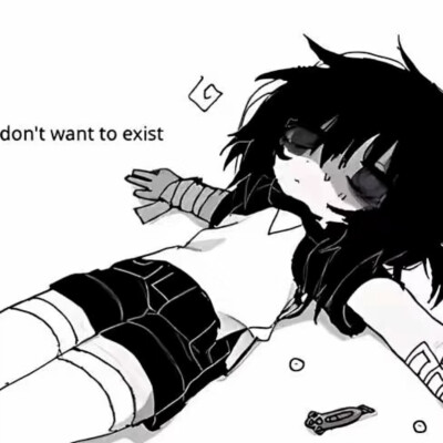 黑白漫画/女生头像
