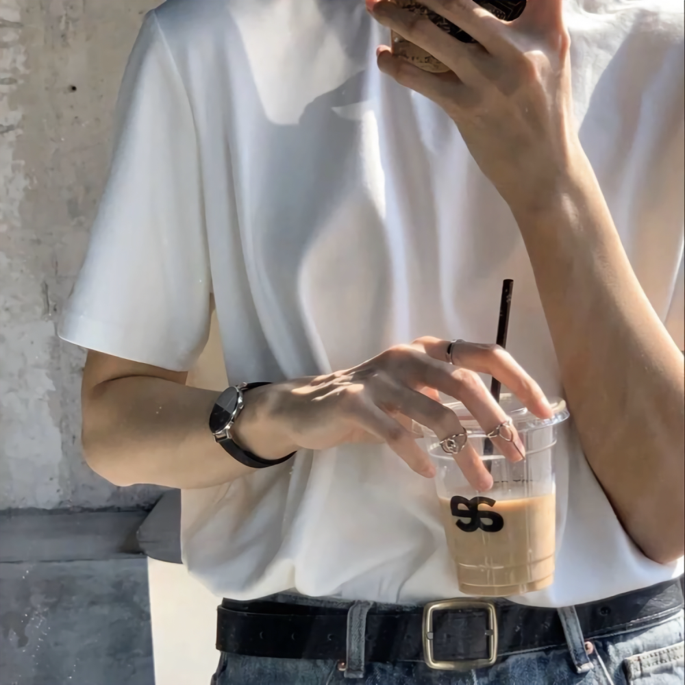 头像丨男头 如果缘分够的话我希望能陪你到最后