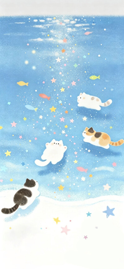 可爱壁纸套图～