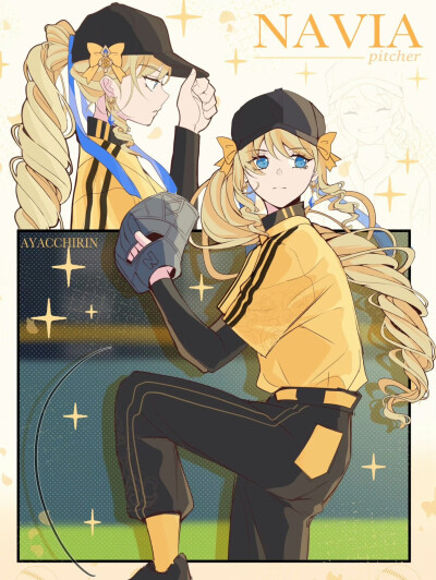 娜维娅 画师推：ayacchirin
来源@原神梗图大赏
