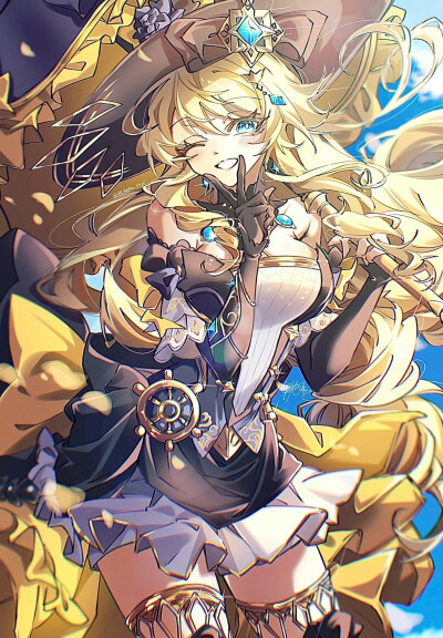娜维娅 画师推：AB_ZERO_714
来源@原神梗图大赏